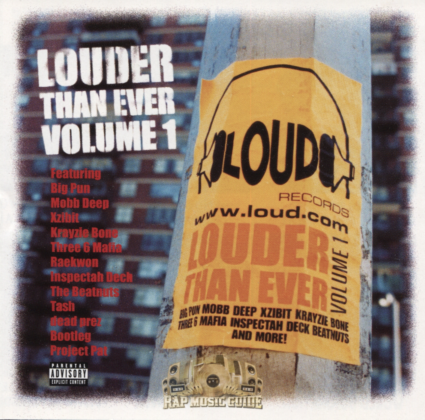 Loud Records Louder Than Ever Volume 1 CD Rap Music Guide